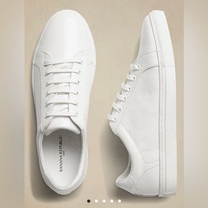 Men’s Banana Republic White Sneakers NWT